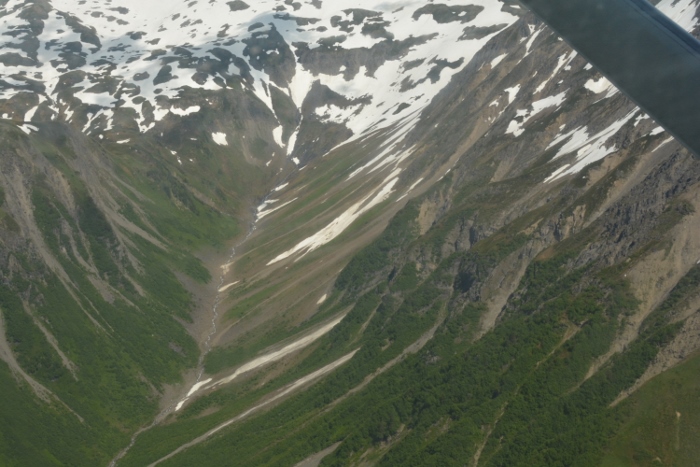 admiralty island from the air